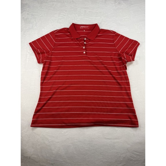 Nike Tops - Nike Golf Dri-FIT Polo Shirt – Women's XXL – Red – Short Sleeve – Style 369453